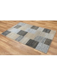 Terrazo Grey Yellow Rug - Thumbnail - 8