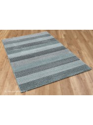 Purola Grey Teal Rug - Thumbnail - 3