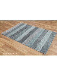 Purola Grey Teal Rug - Thumbnail - 8