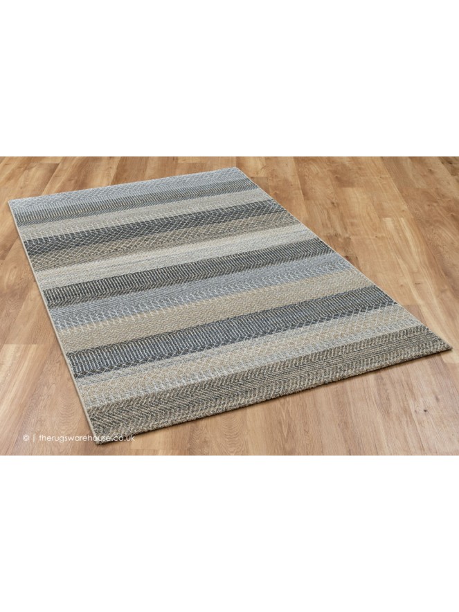 Purola Grey Yellow Rug - 3