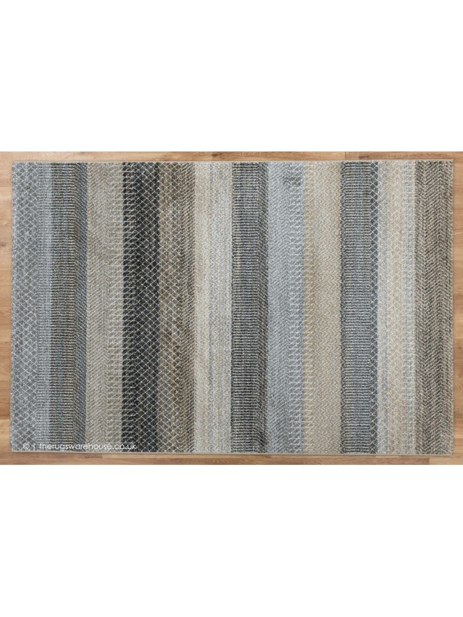 Purola Grey Yellow Rug - 9