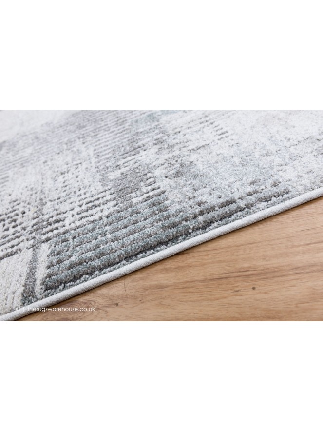 Hansel Grey Teal Rug - 4