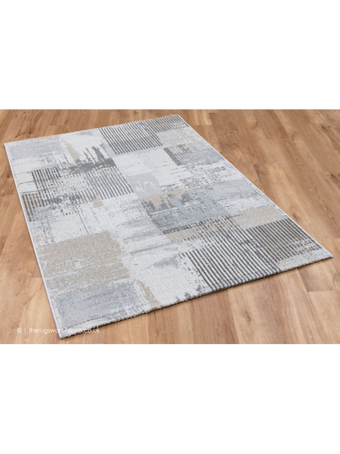 Hansel Grey Beige Rug - 3