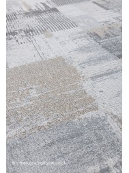 Hansel Grey Beige Rug - Thumbnail - 6