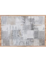 Hansel Grey Beige Rug - Thumbnail - 9