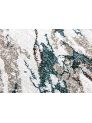 Morana Ivory Teal Rug - Thumbnail - 8