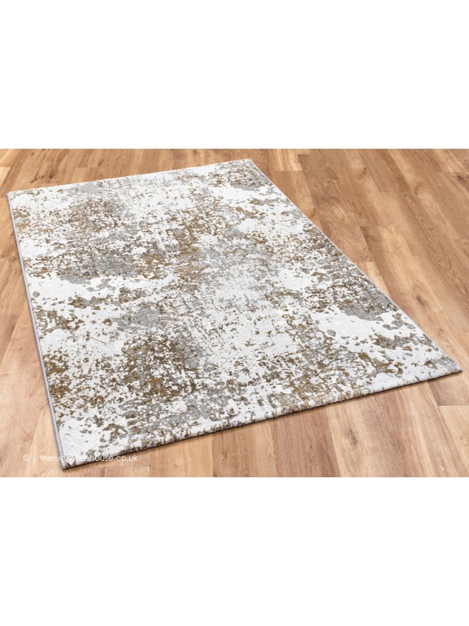 Remix Grey Gold Rug - 4