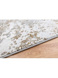 Remix Grey Gold Rug - Thumbnail - 5