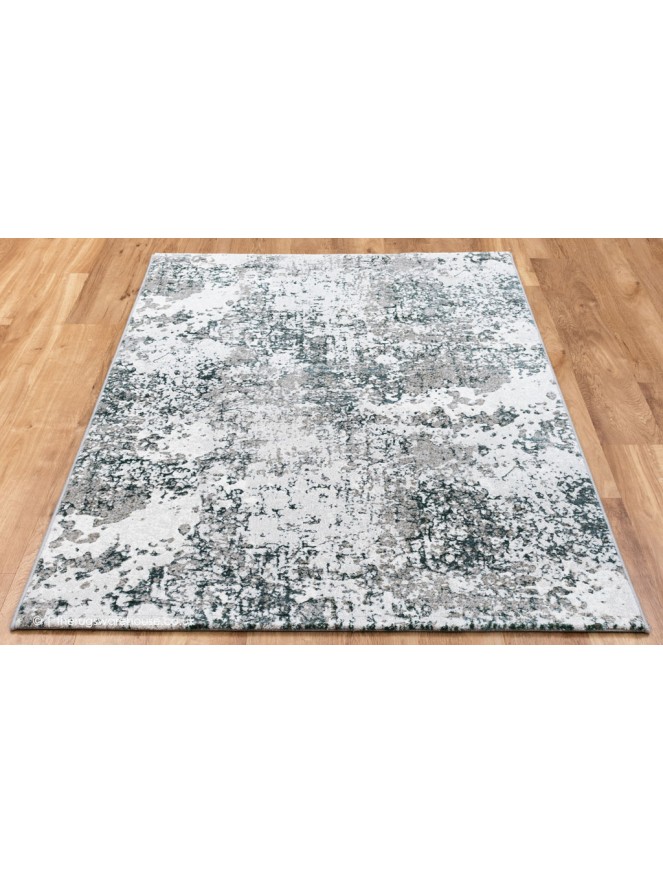 Remix Grey Green Rug - 3