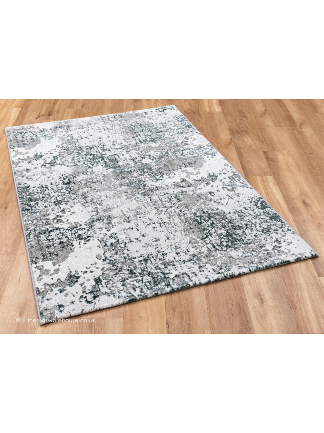 Remix Grey Green Rug - 4