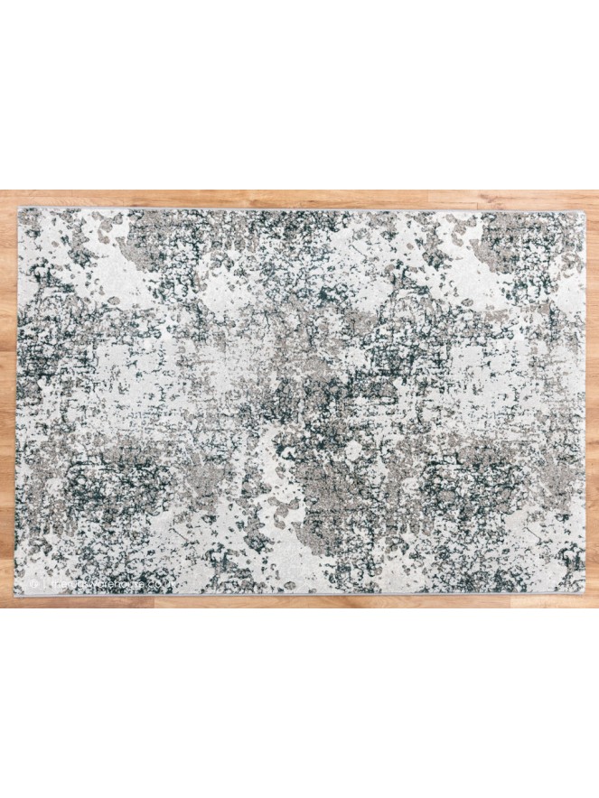 Remix Grey Green Rug - 10