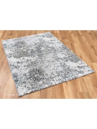 Remix Grey Teal Rug - Thumbnail - 3