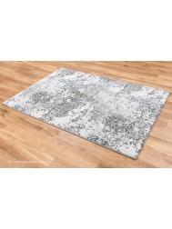 Remix Grey Teal Rug - Thumbnail - 8