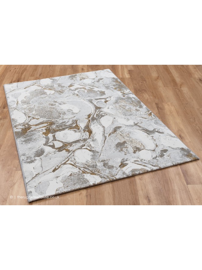 Halon Grey Gold Rug - 4