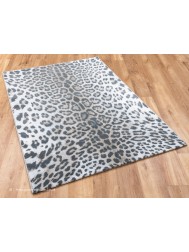 Simba Leopard Grey Blue Rug - Thumbnail - 3