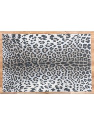 Simba Leopard Grey Blue Rug - Thumbnail - 9