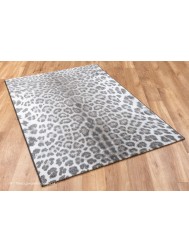 Simba Leopard Grey Brown Rug - Thumbnail - 3