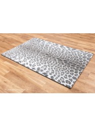 Simba Leopard Grey Brown Rug - Thumbnail - 8