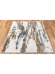 Mojito Blue Gold Rug - Thumbnail - 2