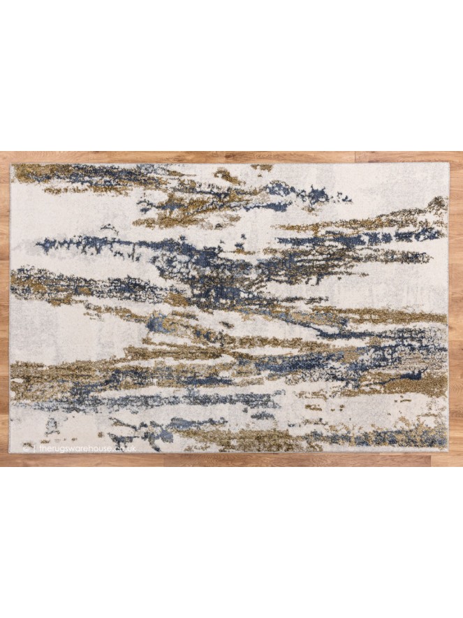 Mojito Blue Gold Rug - 9