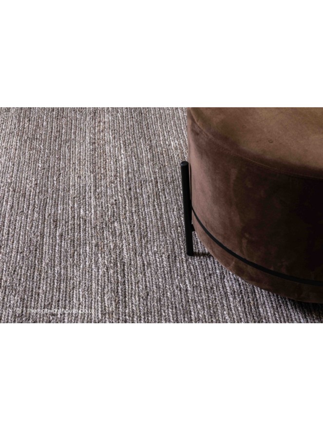 Piazza Weave Grey Rug - 2