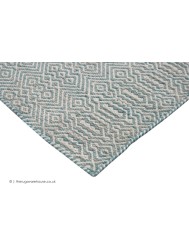 Terraza Turquoise Rug - Thumbnail - 4