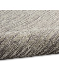 Linear Silky Grey Rug - Thumbnail - 6