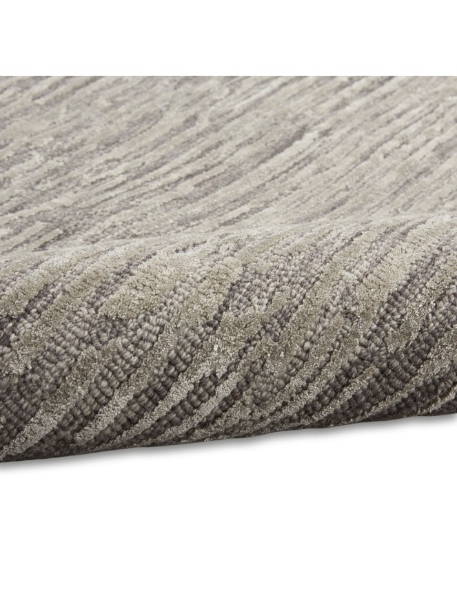 Linear Silky Grey Rug - 6