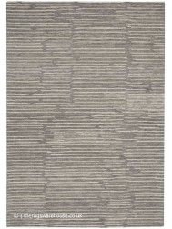 Linear Silky Grey Rug - Thumbnail - 7