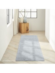 Linear Silky Light Blue Runner - Thumbnail - 2