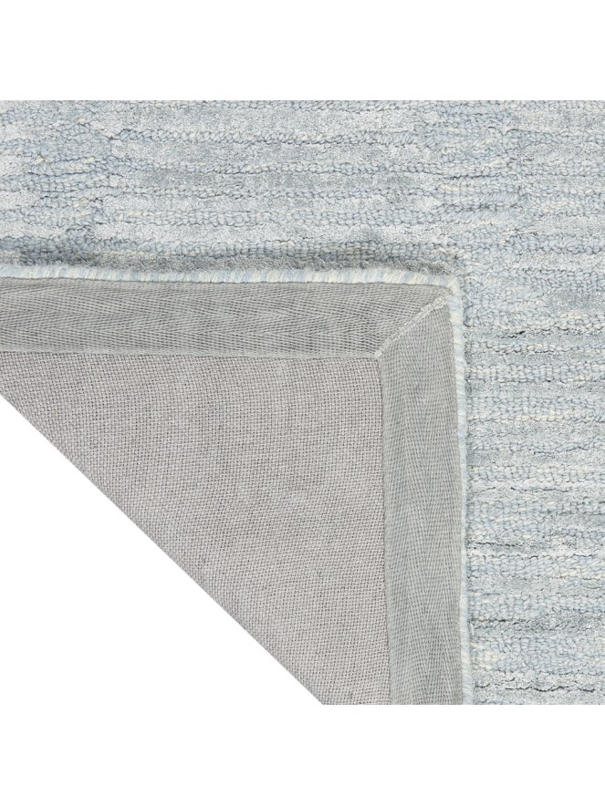 Linear Silky Light Blue Runner - 3