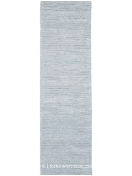 Linear Silky Light Blue Runner - Thumbnail - 5