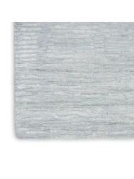 Linear Silky Light Blue Runner - Thumbnail - 4