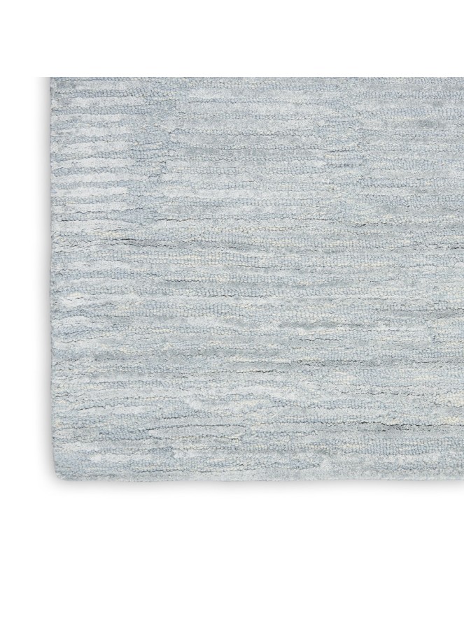 Linear Silky Light Blue Runner - 4