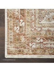 Sahar Vintage Ivory Multi Rug - Thumbnail - 4