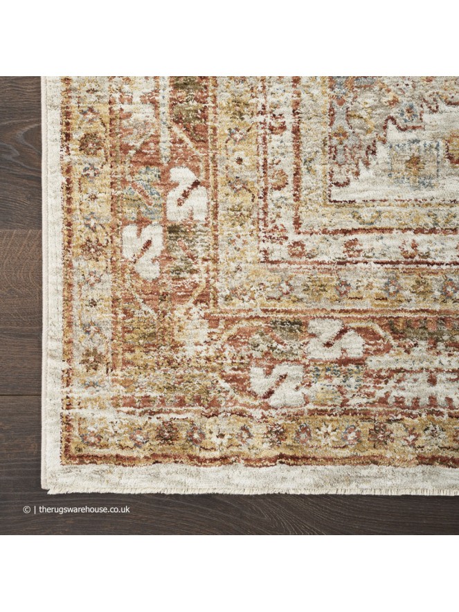 Sahar Vintage Ivory Multi Rug - 4