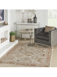 Sahar Vintage Ivory Multi Rug - Thumbnail - 2