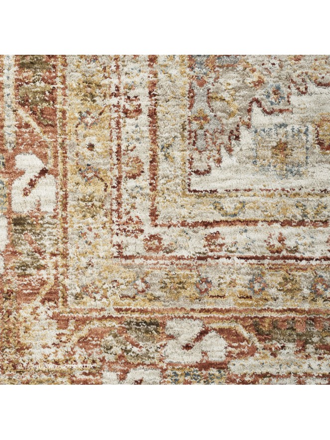 Sahar Vintage Ivory Multi Rug - 8