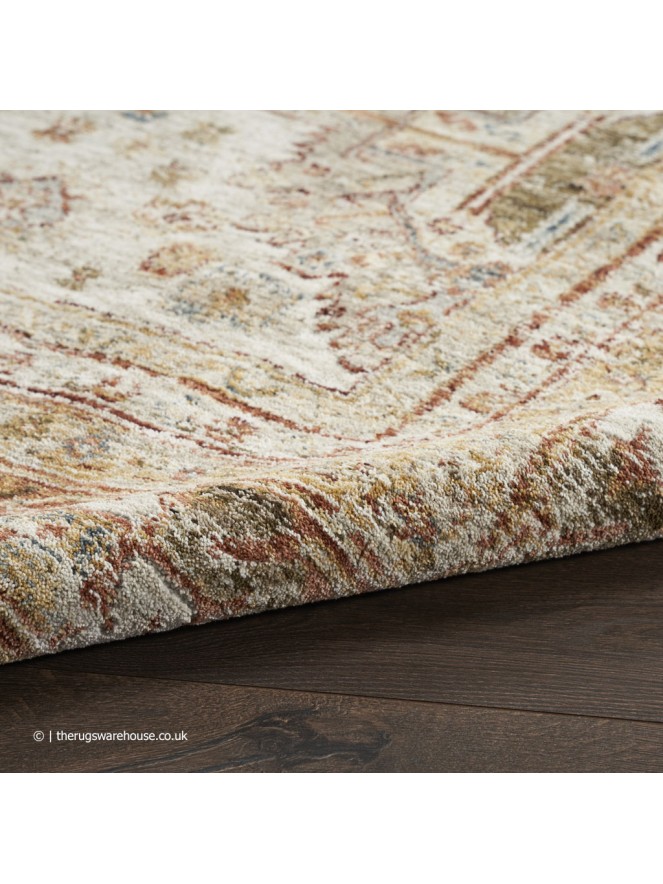 Sahar Vintage Ivory Multi Rug - 9