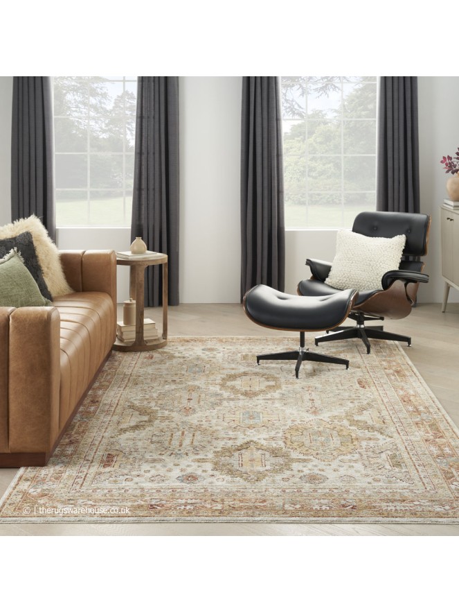 Sahar Vintage Ivory Multi Rug - 3