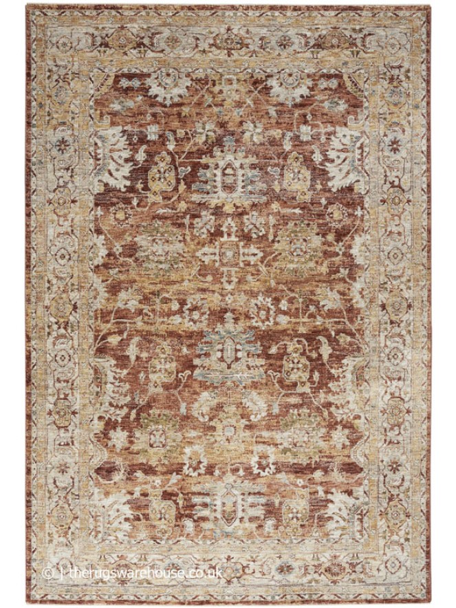 Sahar Vintage Rust Rug - 11