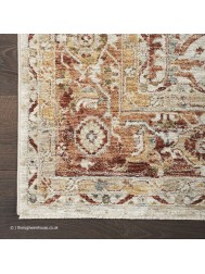 Sahar Medallion Ivory Rug - Thumbnail - 4