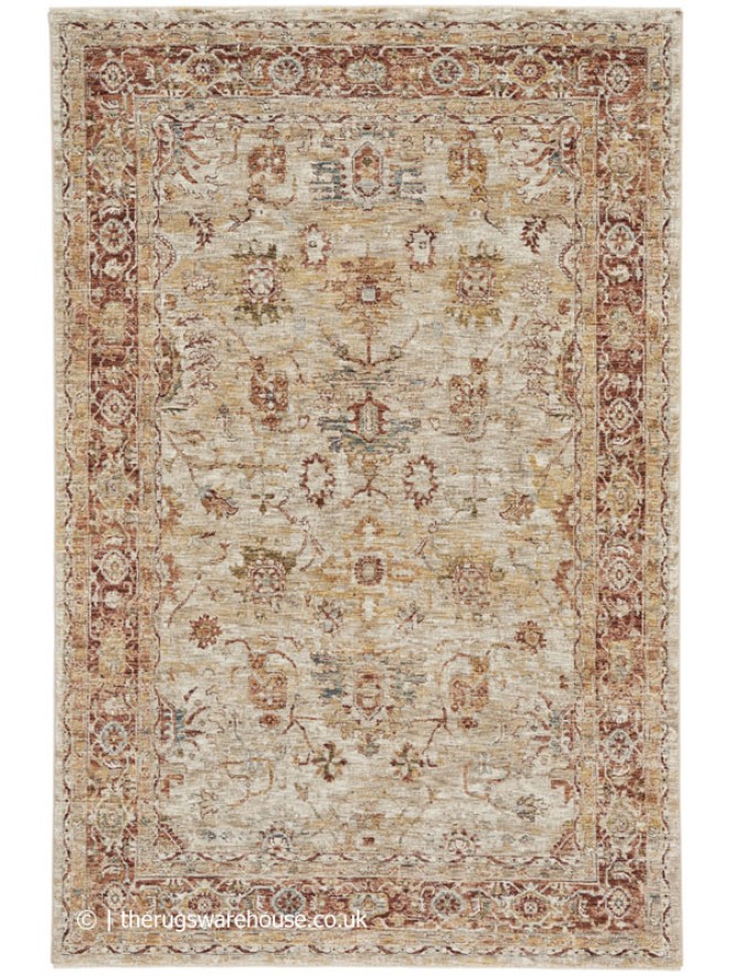 Sahar Medallion Ivory Rug - 10