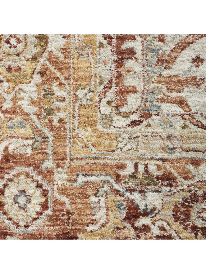 Sahar Medallion Ivory Rug - 9