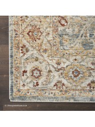 Sahar Motif Blue Rug - Thumbnail - 4