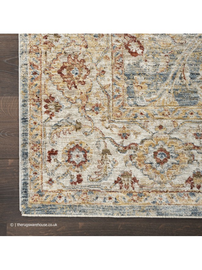 Sahar Motif Blue Rug - 4