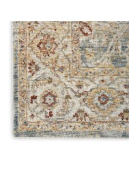 Sahar Motif Blue Rug - Thumbnail - 6