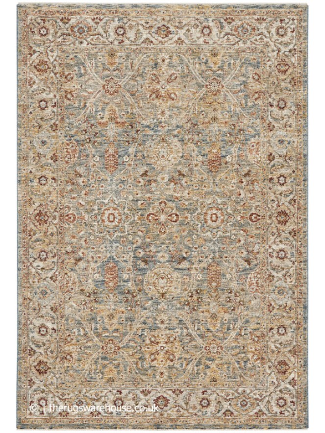 Sahar Motif Blue Rug - 10