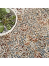 Sahar Motif Blue Rug - Thumbnail - 7