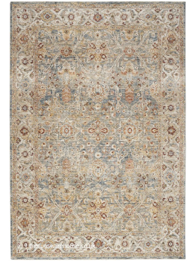 Sahar Motif Blue Rug - 11